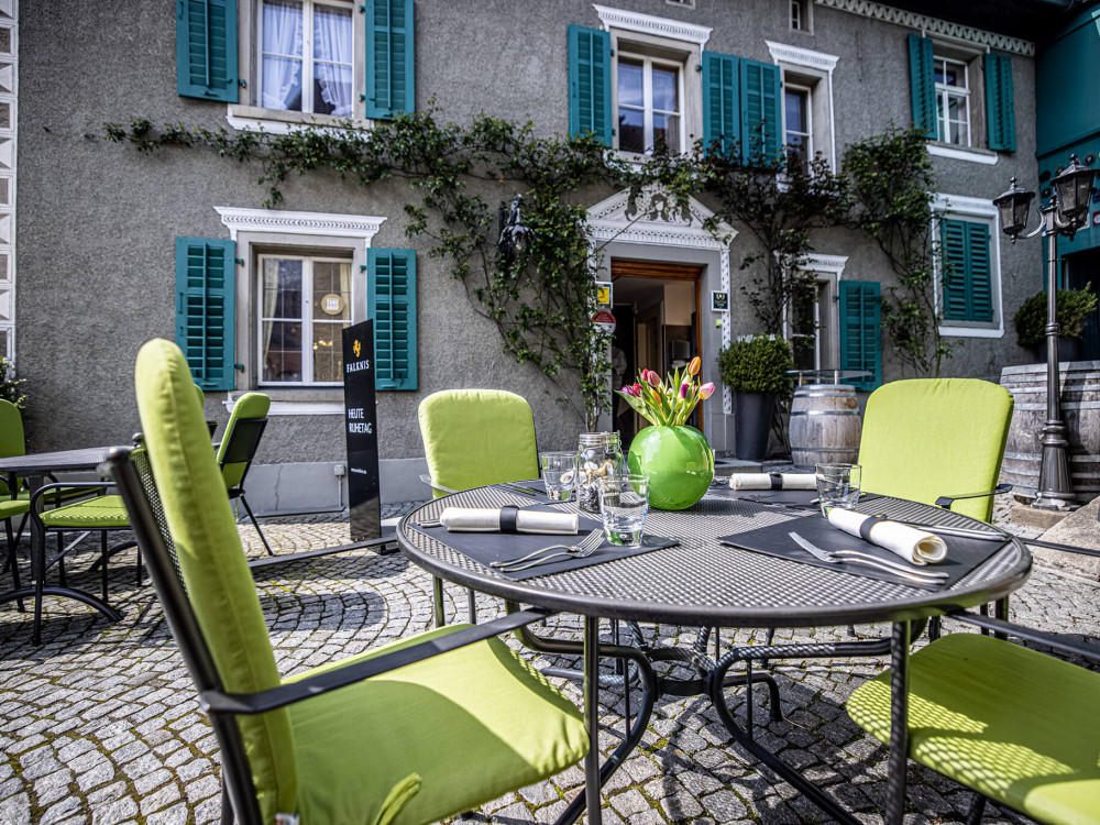 Foto Terrasse Restaurant Falknis