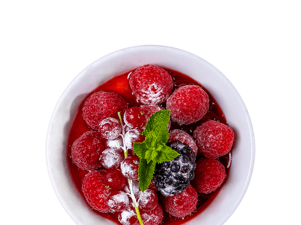Foto Panna Cotta Himbeeren